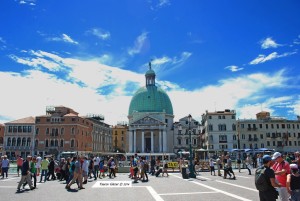ונציה - ביציאה מתחנת הרכבת